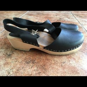 Lotta from Stockholm low wood clogs